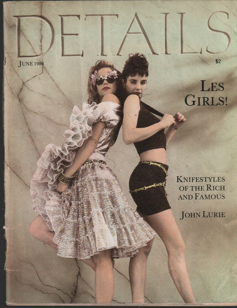 Details NYC Magazine June 1986 John Lurie Leigh Richards 020821ame