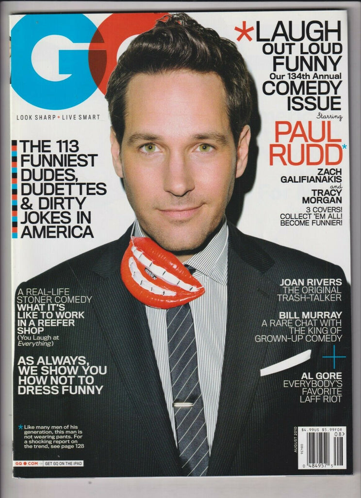 GQ Mag Paul Rudd Annual Comedy Issue August 2010 030720nonr