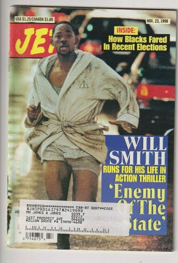 Jet Mag Will Smith Enemy Of The State November 23, 1998 112719nonr