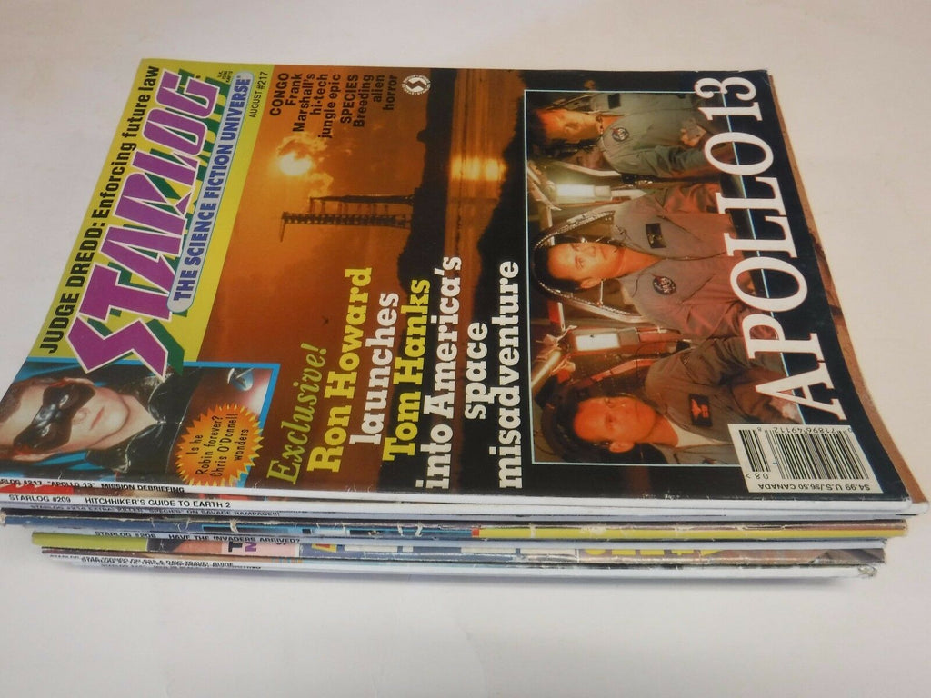 Starlog Lot Of 18 Magazines Star Trek Mel Gibson Dustin Hoffman++ 101617nonjhe