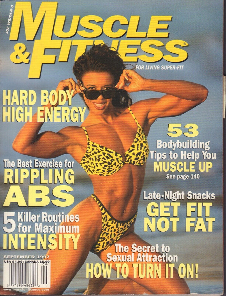 Muscle & fitness September 1997 Saryn Muldrow, Bill Gieger 062117nonDBE