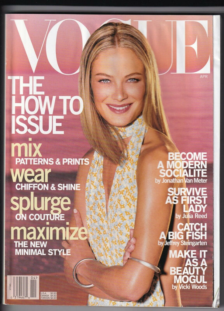 Vogue Magazine The How To Issue April 2000 052219nonr