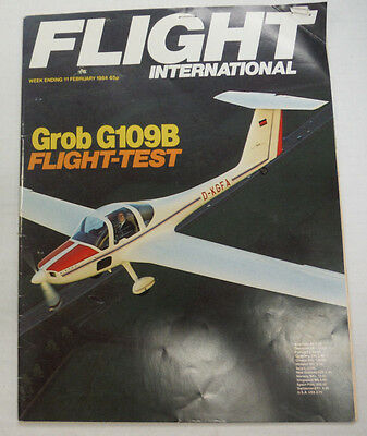 Flight International Magazine Grob G109B February 1984 FAL 060915R2