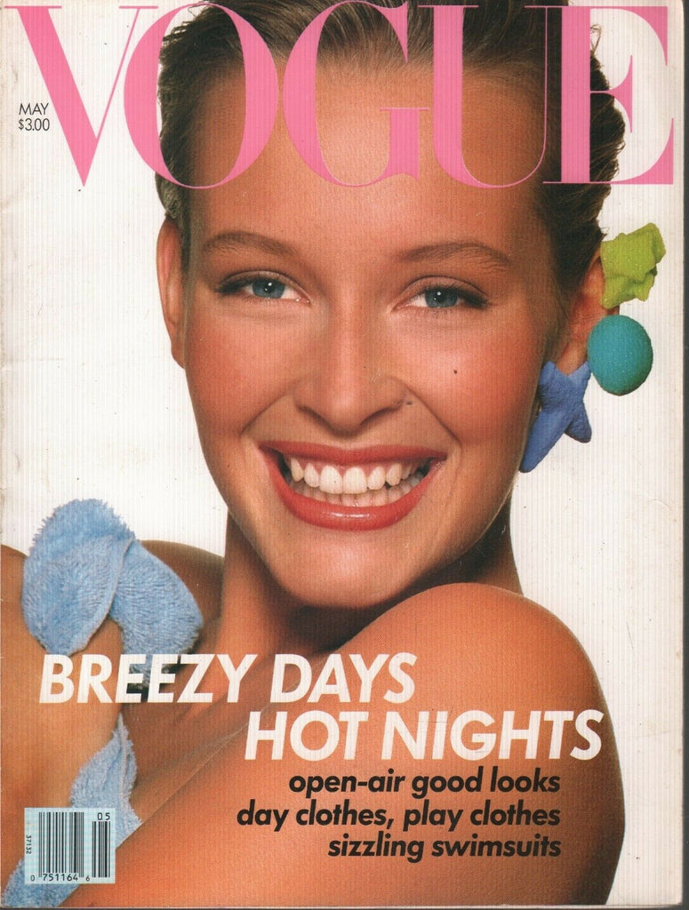 Vogue May 1988 Estelle LaFave Lefebure Fashion & Beauty 091219AME2