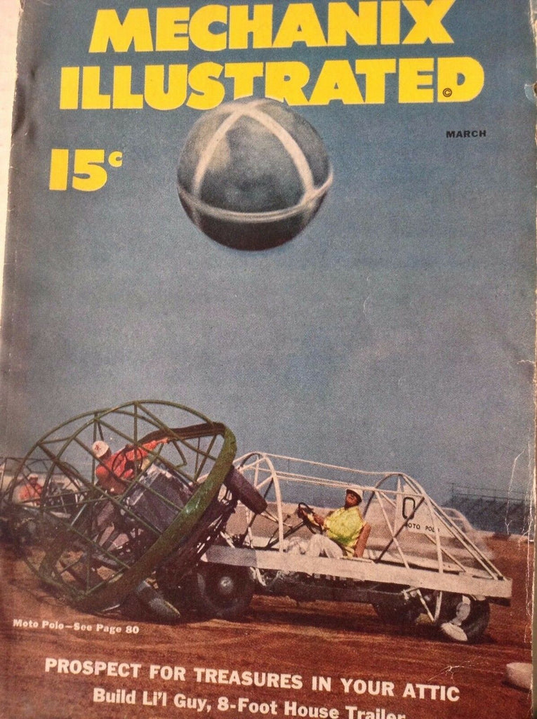 Mechanix Illustrated Magazine Prospect For Treasures March 1951 090417nonrh