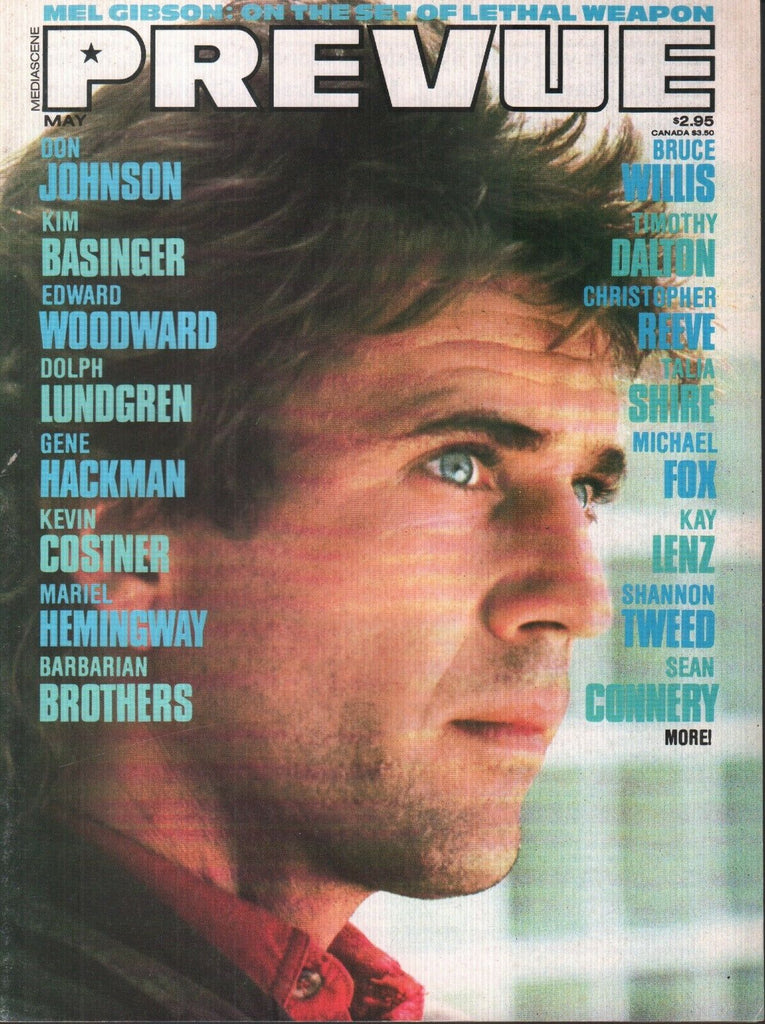 Prevue May/July 1987 Don Johnson Kim Basinger Bruce Willis 020419AME