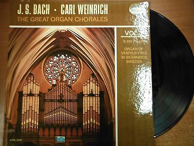 33 RPM Vinyl JS Bach The Great Organ Chorales Vol 2 Westminster Records 051215SM