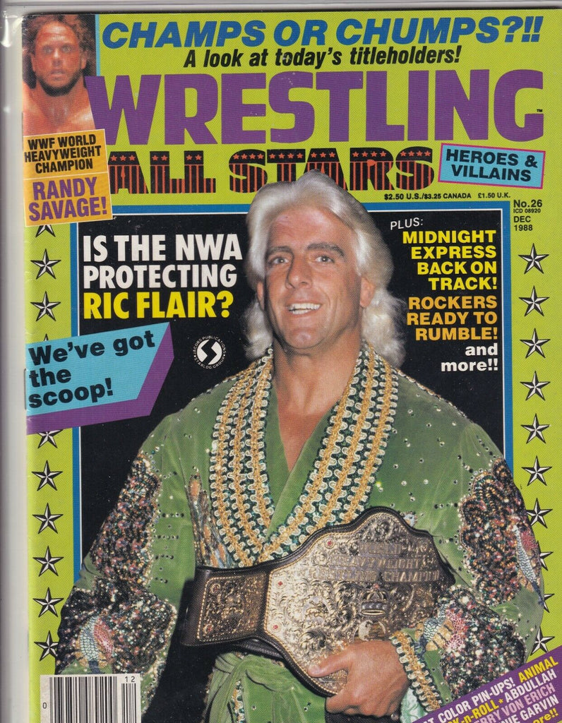 Wrestling All Stars Ric Flair Midnight Express No.26 December 1988 062419nonr