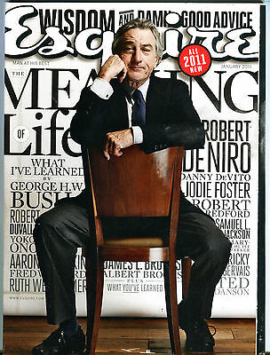 Esquire Magazine January 2011 Robert DeNiro EX 080116jhe