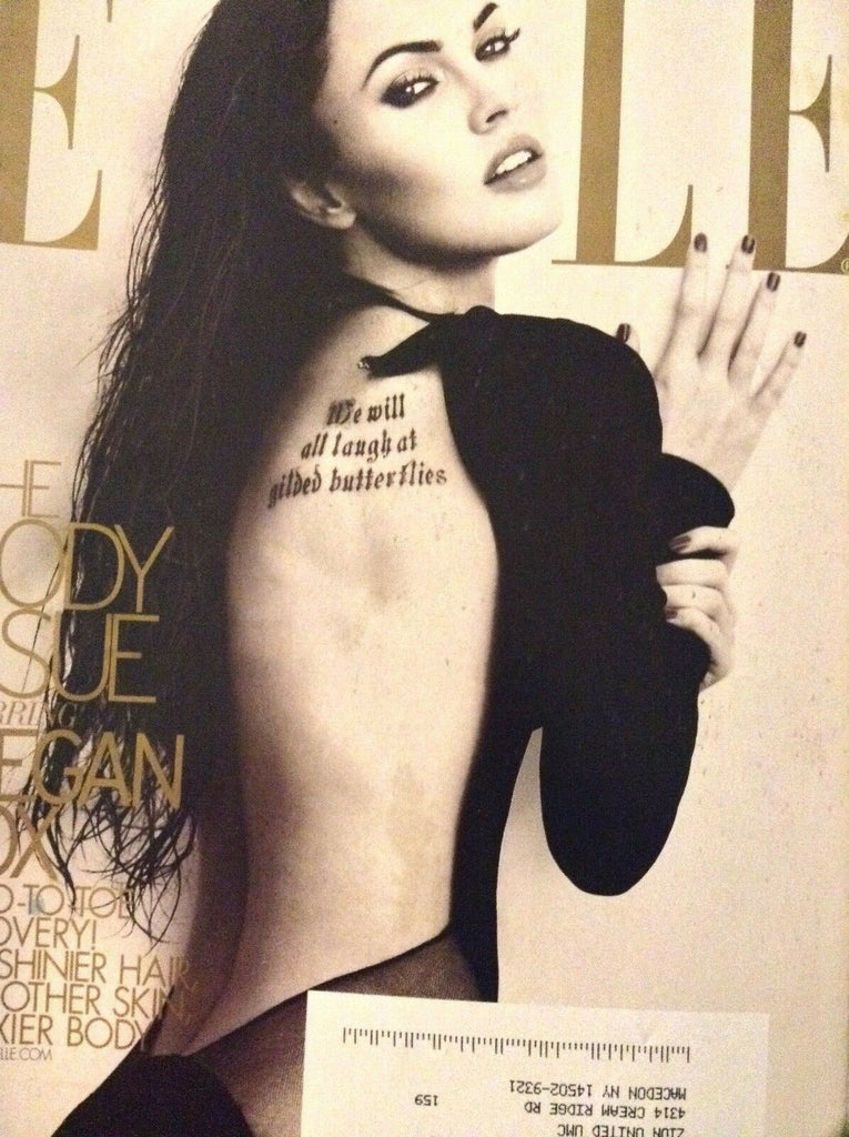 Elle Magazine Megan Fox Body Issue June 2009 No.286 020119nonrh
