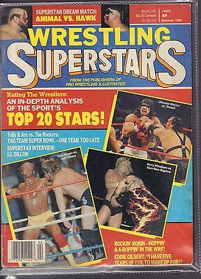 Wrestling Superstars Summer 1989 Ultimate Warrior, Ted DiBiase VG 042516DBE