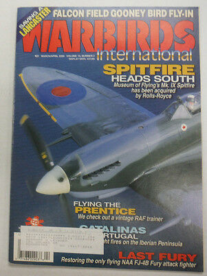 Warbirds International Magazine Spitfire Heads South Prentice April 2000 050415R