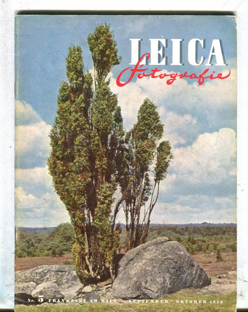 Leica Fotografie Magazine September/October 1950 Frankfurt VGEX 033017lej