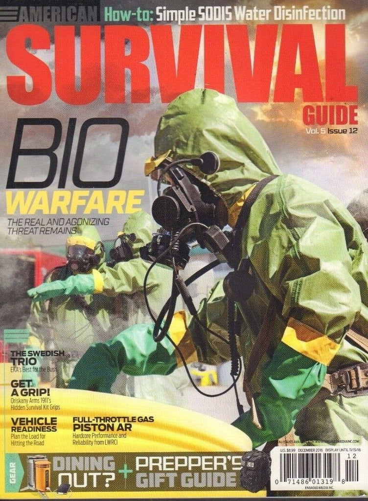 American Survival Guide Magazine Bio Warfare December 2016 010918nonr