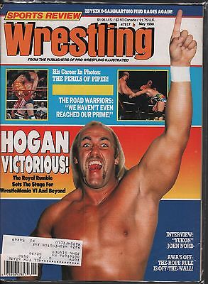 Pro Wrestling Illustrated May 1990 Hulk Hogan, Roddy Piper w/ML VG 020416DBE