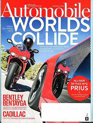 Automobile Magazine March 2016 Worlds Collide Audi BMW Mercedes EX 062316jhe