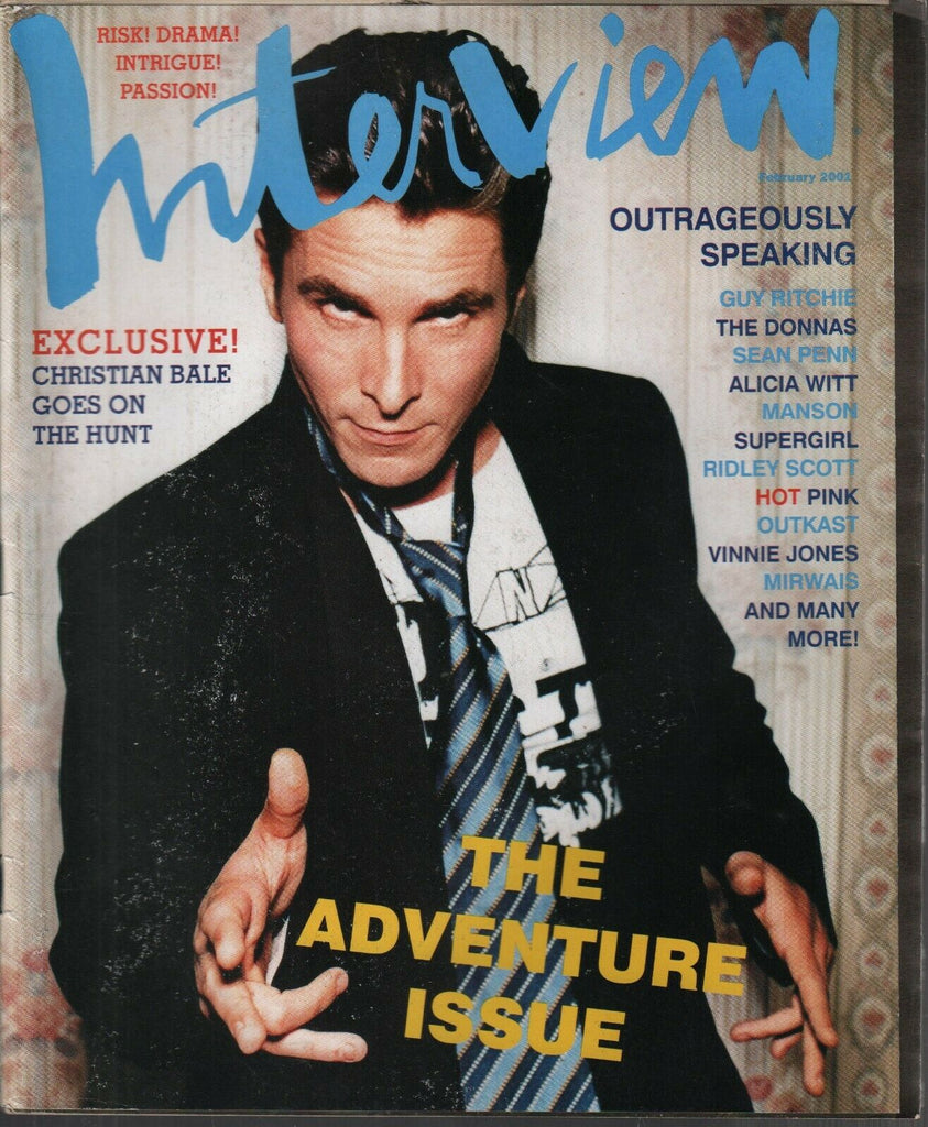 Interview Magazine February 2001 Sean Penn Christian Bale Mirwais 100219AME2