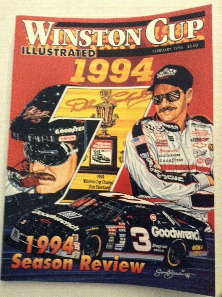 Winston Cup Illustrated Dale Earnhardt February 1995 082819nonrh