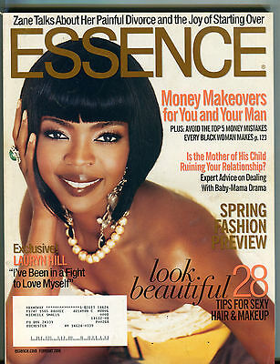 Essence Magazine February 2006 Lauryn Hill EX 080116jhe