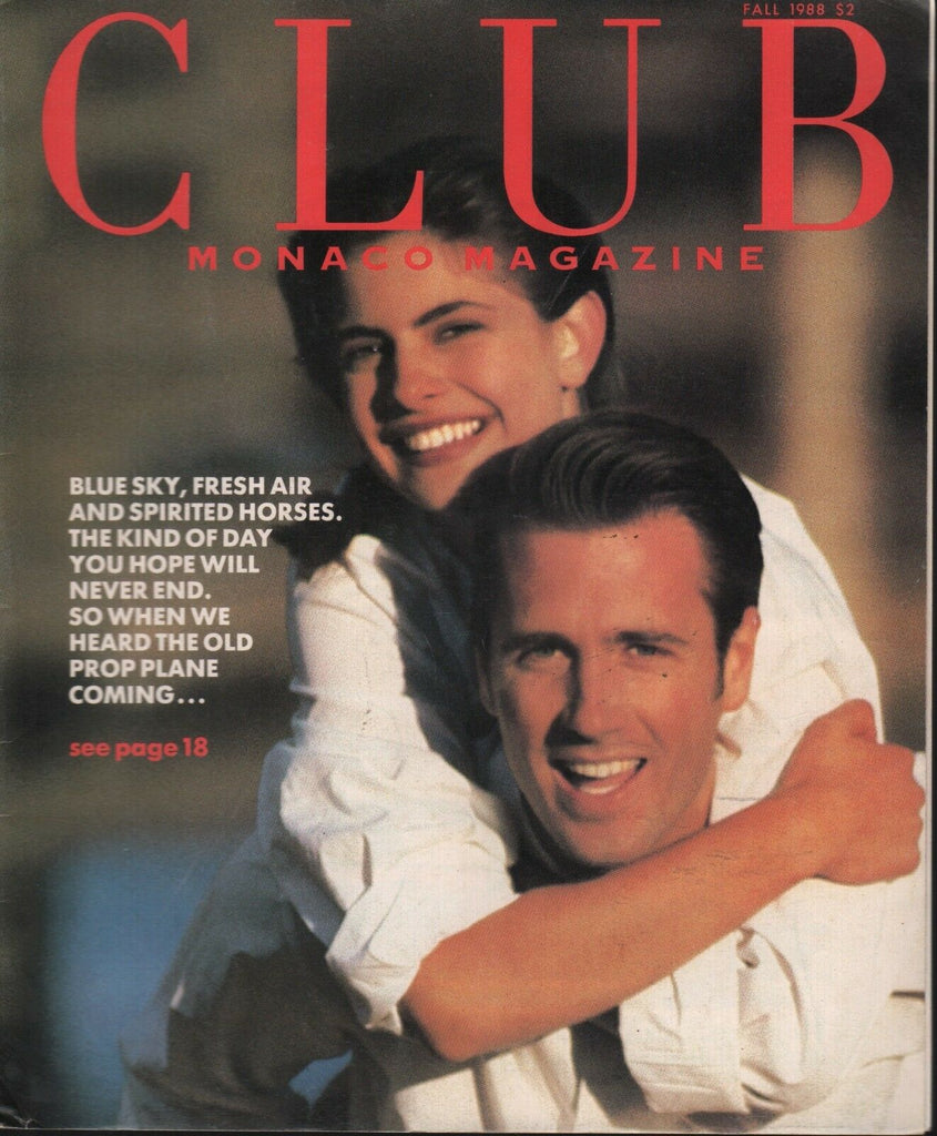 Club Manaco Magazine August 1988 Neville Brody 100818ame