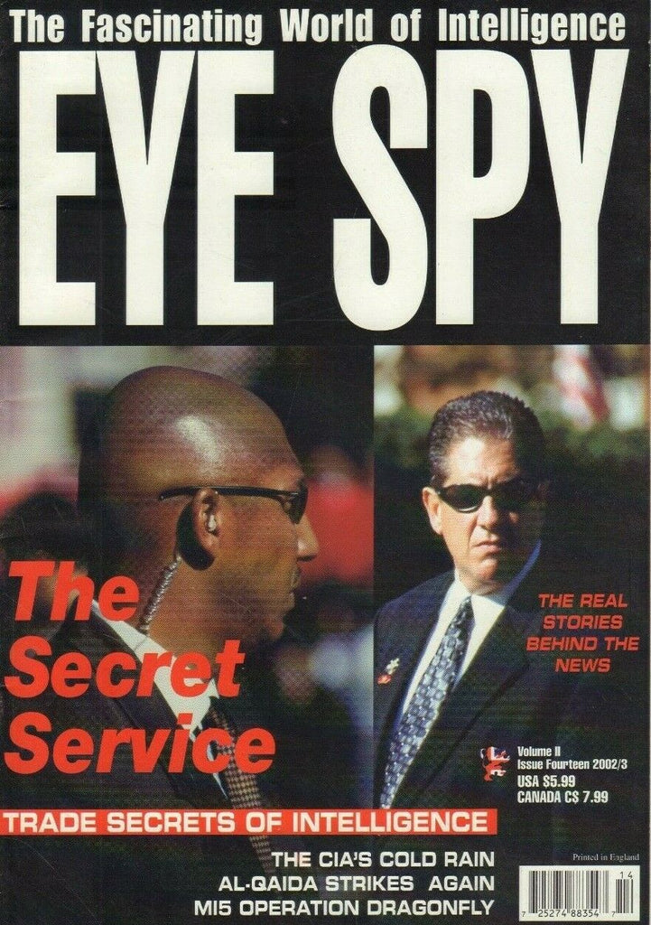 Eye Spy Magazine Vol.2 #14 J Edgar Hoover Tom Ridge Richard Helms 053019DBE
