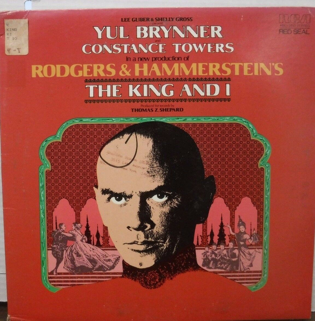 Yul Brynner Constance Towers The King & I 33RPM ABL1-2610 012817LLE