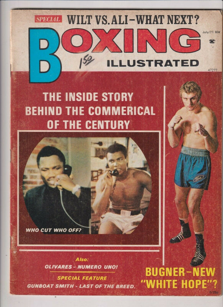 Boxing Illustrated Mag Muhammad Ali Joe Frazier July 1971 111219nonr2