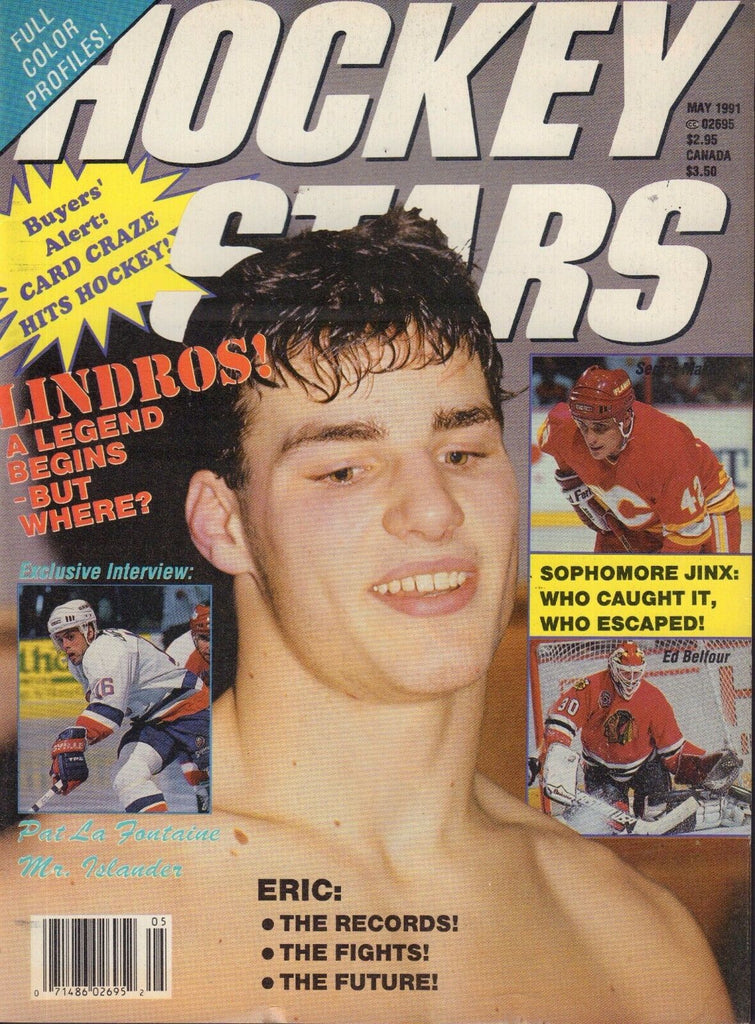 Hockey Stars May 1991 Eric Lindros Pat LaFontaine 092017nonjhe