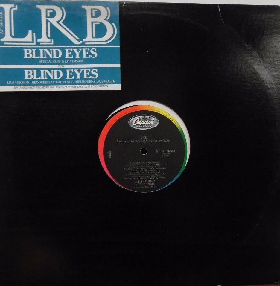 LRB Blind Eyes 33RPM PROMO SPRO-9365 102916LLE