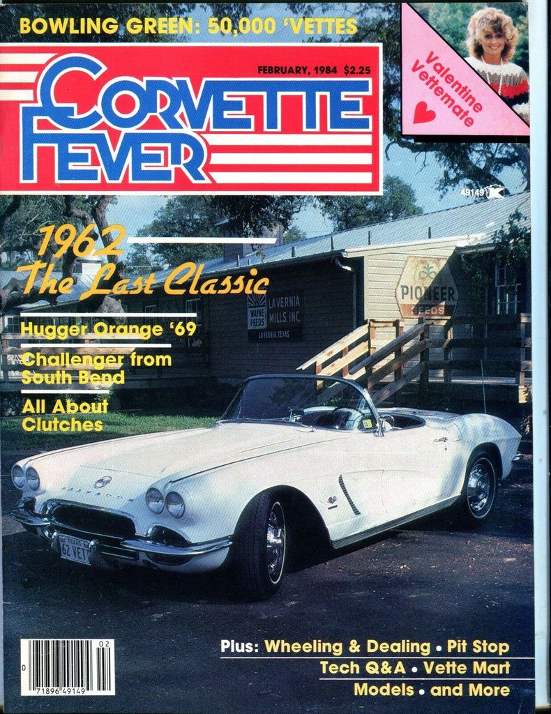 Corvette Fever Magazine February 1984 1962 The Last Classic 070517nonjhe