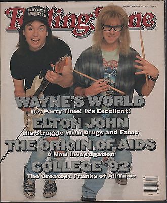 Rolling Stone March 19 1992 Waynes World EX 121815DBE