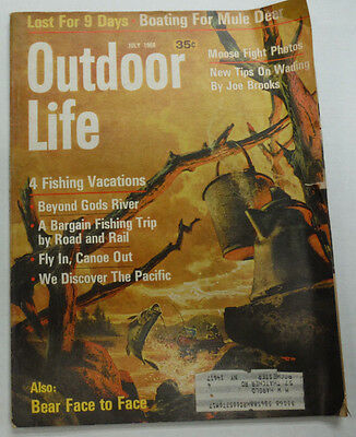Outdoor Life Magazine 4 Fishing Vacations July 1968 012615R