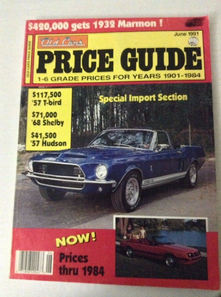 Old Cars Price Guide Magazine '57 T Bird June 1991 032217NONRH
