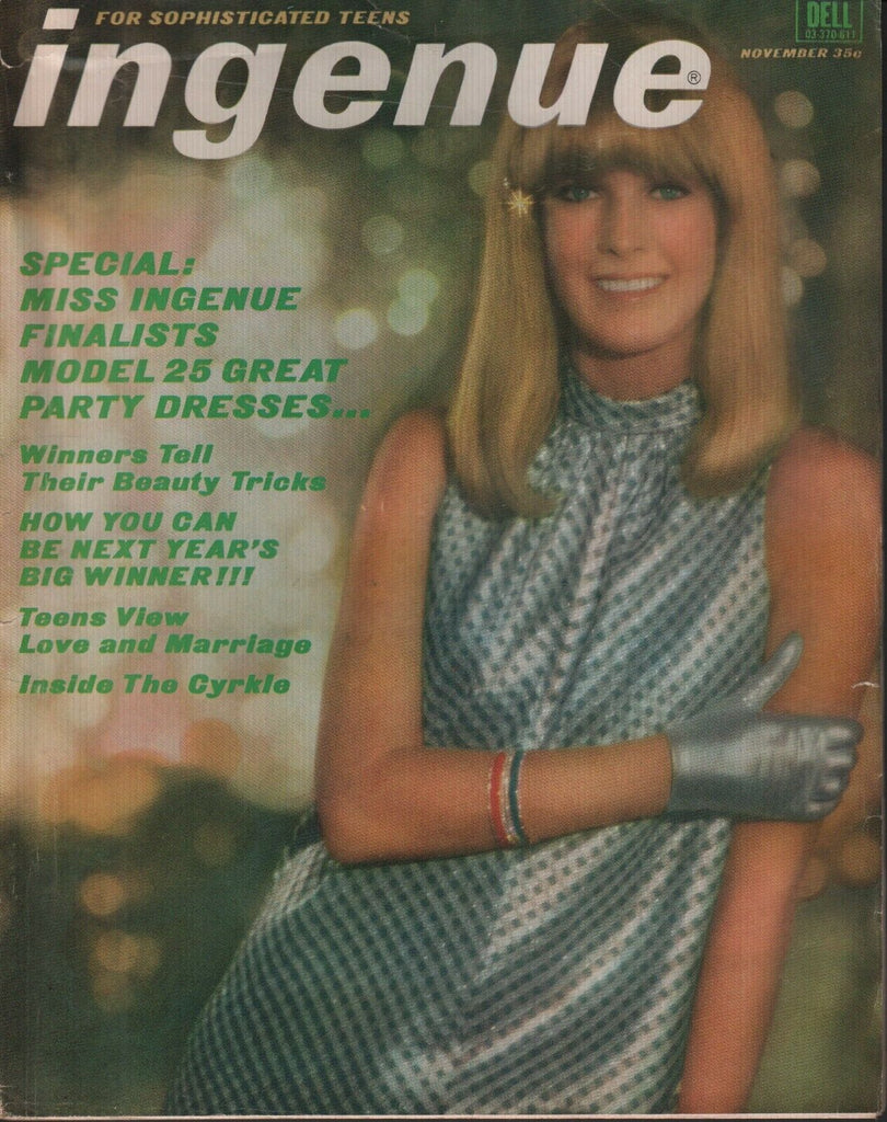 Ingenue November 1966 For Sophisticated Teens 071019AME