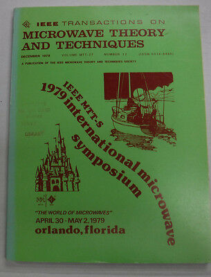 IEEE Microwave Theory And Techniques Magazine IMS December 1979 071315R