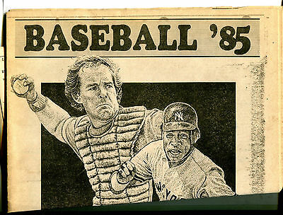 Baseball '85 Daily News Supplement 1985 Gary Carter EX 081116jhe