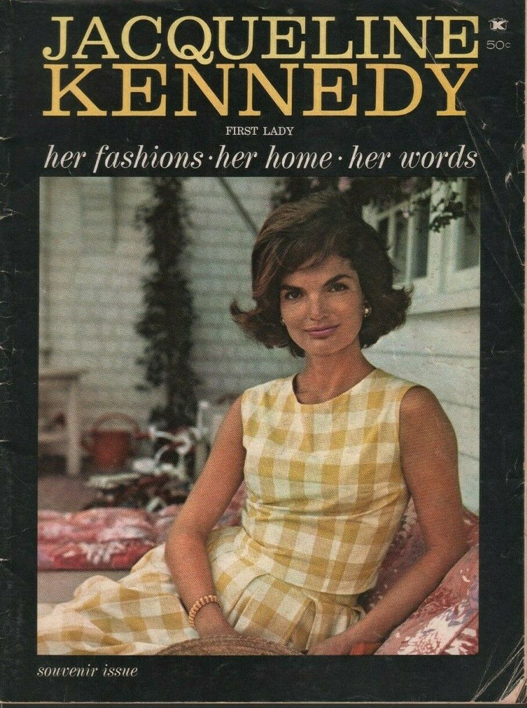 Jacqueline Kennedy First Lady Souvenir Issue Her Fashions Her Home 061919DBE