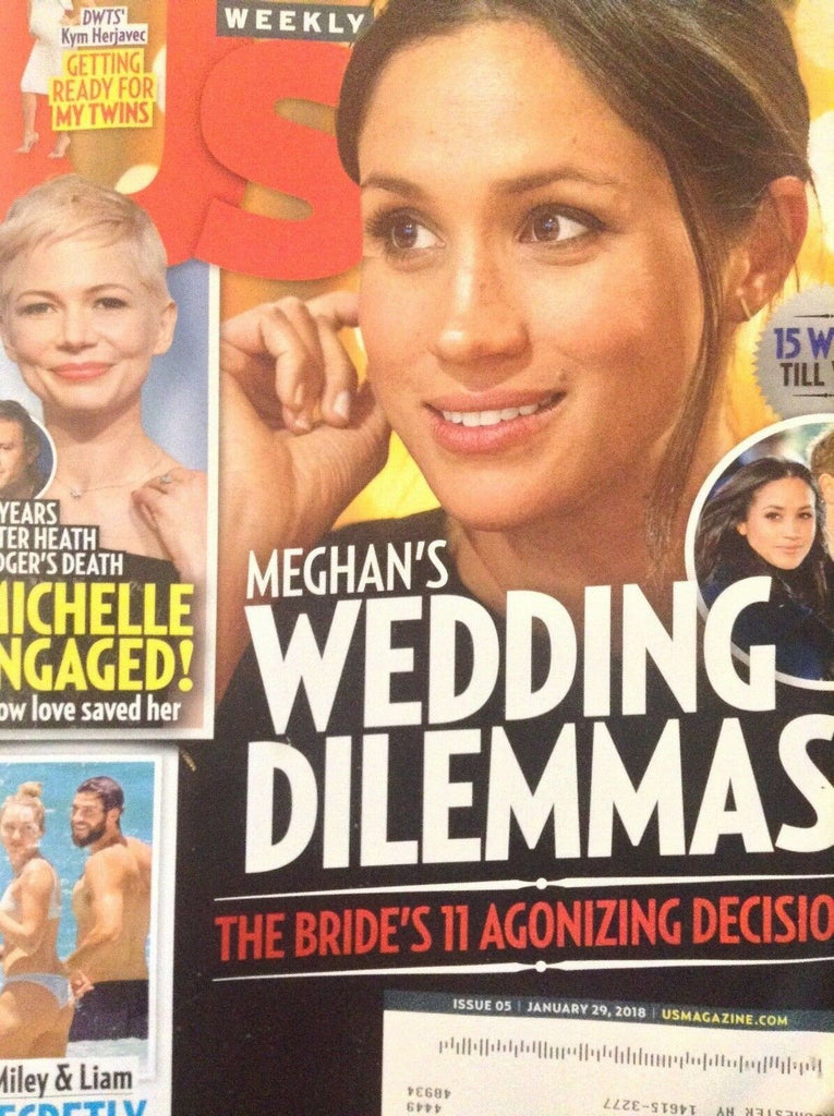 Us Weekly Magazine Princess Meghan's Wedding January 29, 2018 012419nonrh