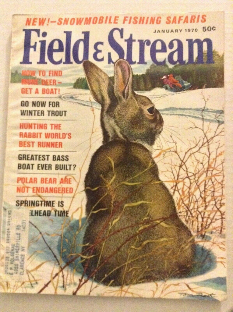 Field & Stream Hunting Winter Trout & Bass january 1970 082419nonrh