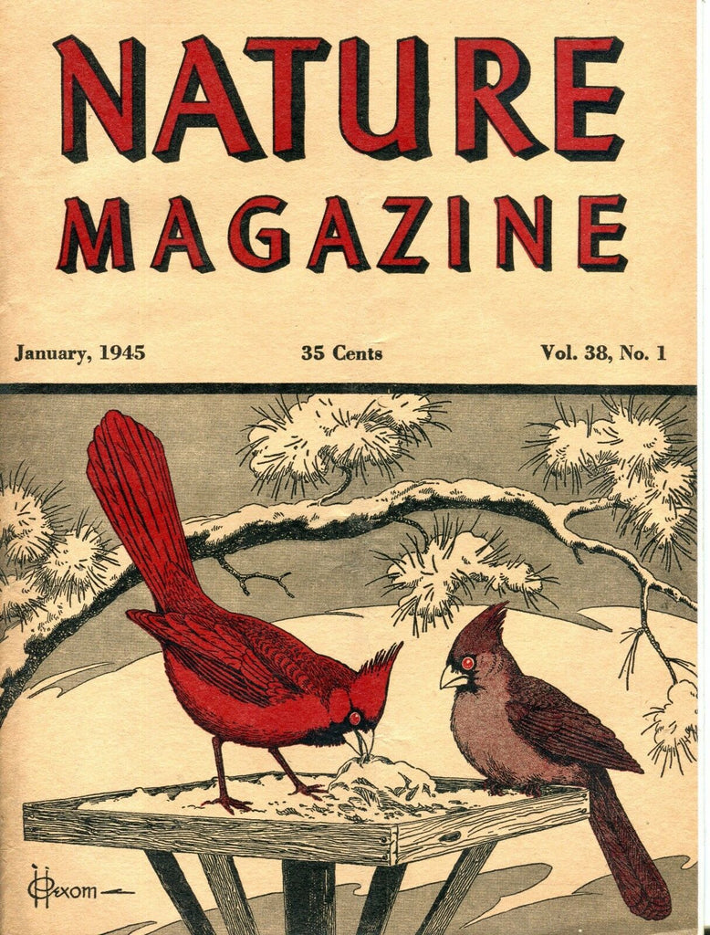 Nature Magazine January 1945 VG No ML 050417nonjhe