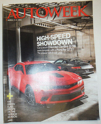 Autoweek Magazine High Speed-Showdown March 2014 031115R