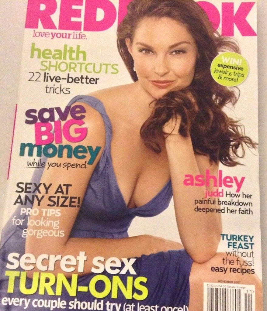 Redbook Magazine Ashley Judd Secret Turn Ons November 2007 072717nonrh2