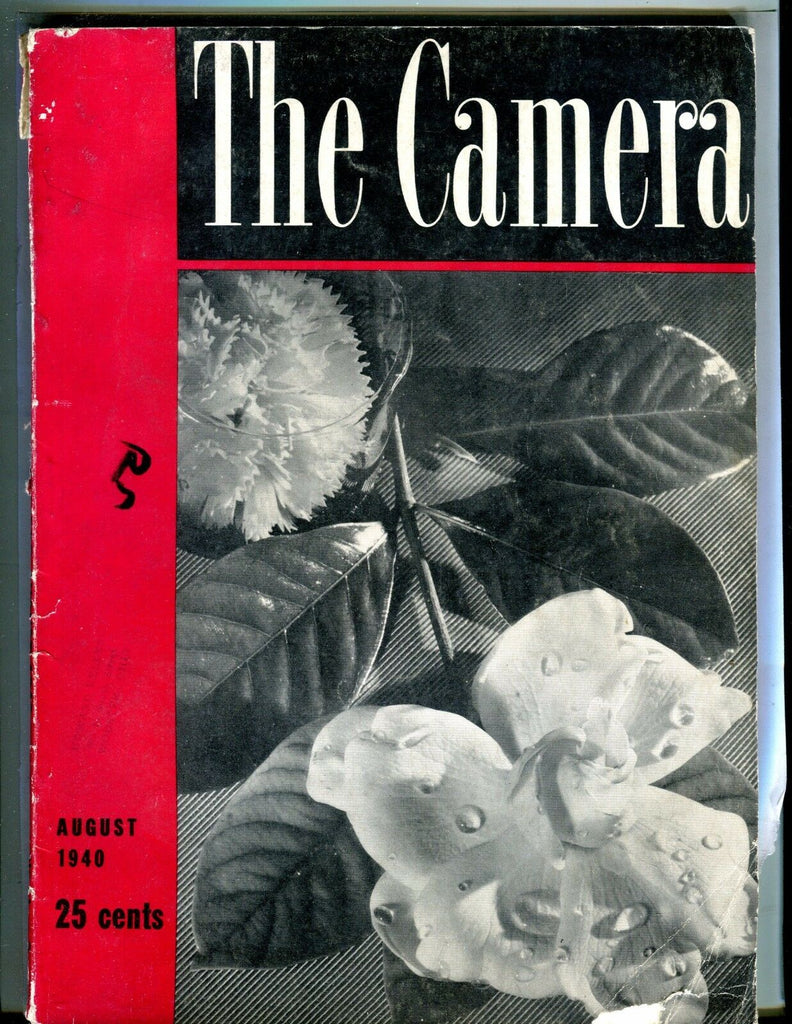 The Camera Magazine August 1940 Reinhard Bischoff GD 042617nonjhe