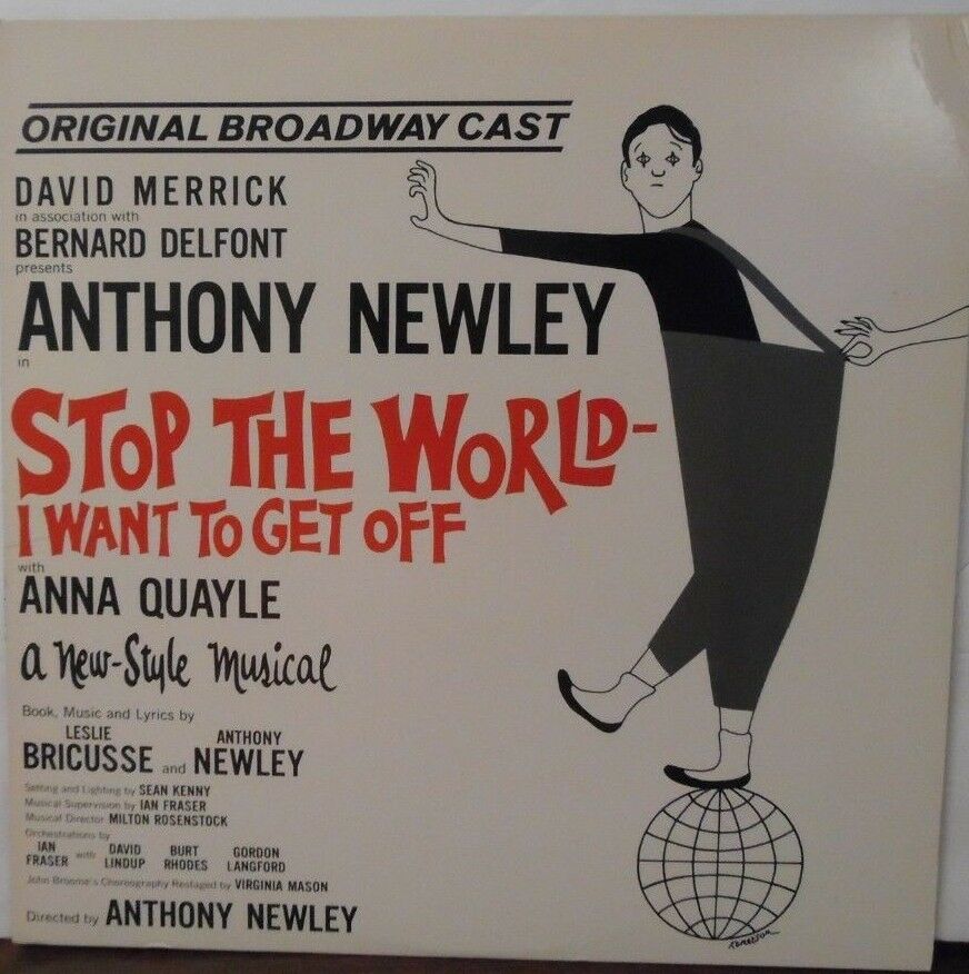 Orig Broadway Cast Recording Stop the World I want to get Off vinyl 092918LLE
