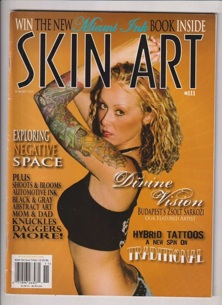 Skin Art Mag Budapest's Zsolt Sarkozi No.111 2006 022420nonr