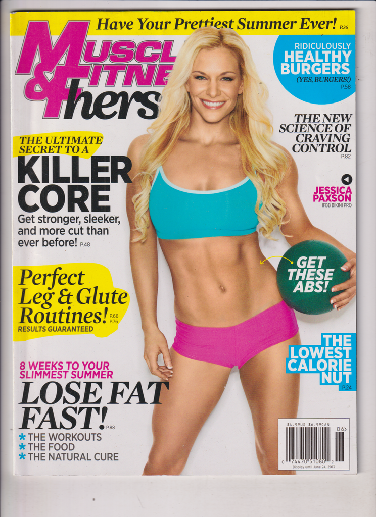 Muscle & Fitness Hers Mag Jessica Paxson Legs & Glutes May/June 2013 122719nonr