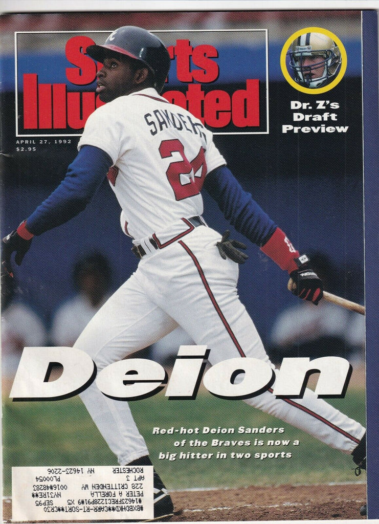 Sports Illustrated Week Deion Sanders Dr. Z's Draft April 27, 1992 091519nonr