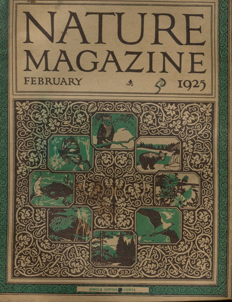 Nature Magazine February 1925 VG No ML 020917jhe