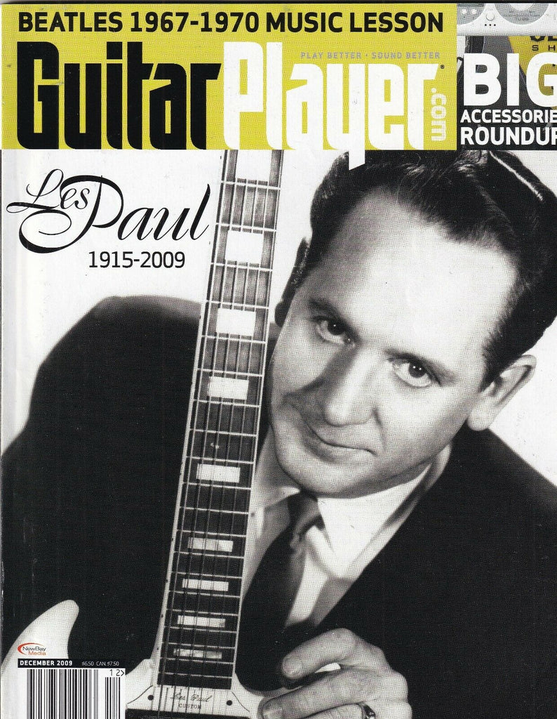 Guitar Player Mag Les Paul Tribute & Beatles Lesson December 2009 100219nonr