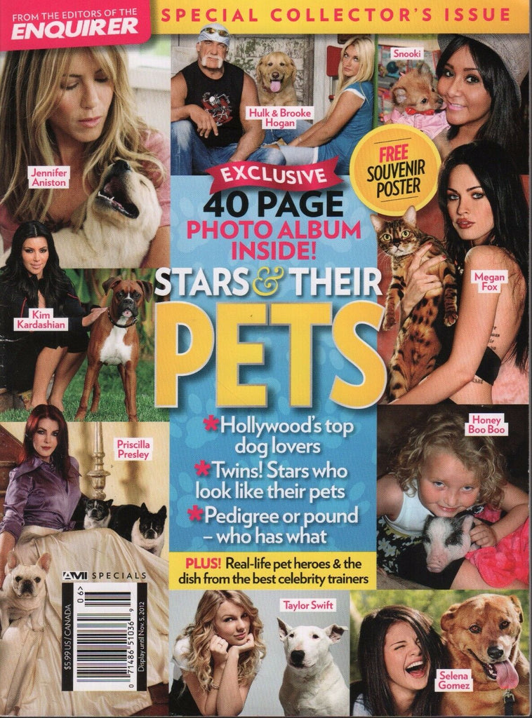 Stars & Their Pets 2012 Megan Fox, Kim Kardashian, Selena Gomez 072117nonDBE4